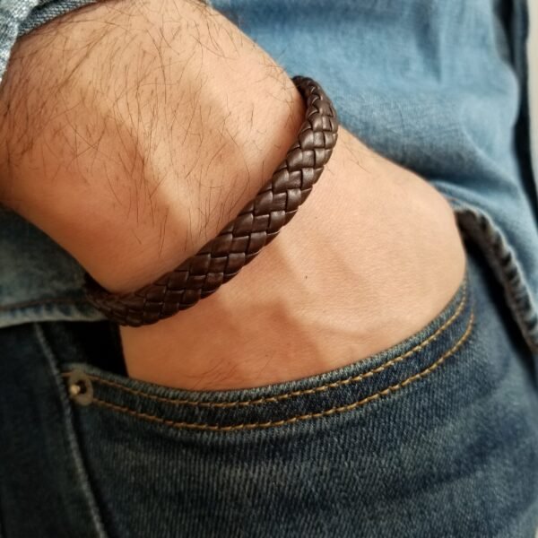 Mens Leather Bracelet, Mens Bracelet, Leather Bracelet, Men Leather Bracelet, Bracelet for Man, Braided Bracelet, Man Bracelet, Gift for Men