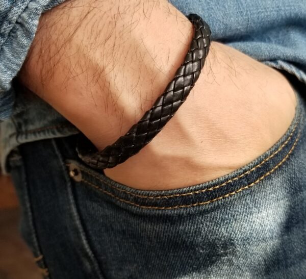 Mens Leather Bracelet, Mens Bracelet, Leather Bracelet, Men Leather Bracelet, Bracelet for Man, Braided Bracelet, Man Bracelet, Gift for Men