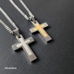 Personalized Silver Cross Necklace 11 Personalized Silver Cross Necklace