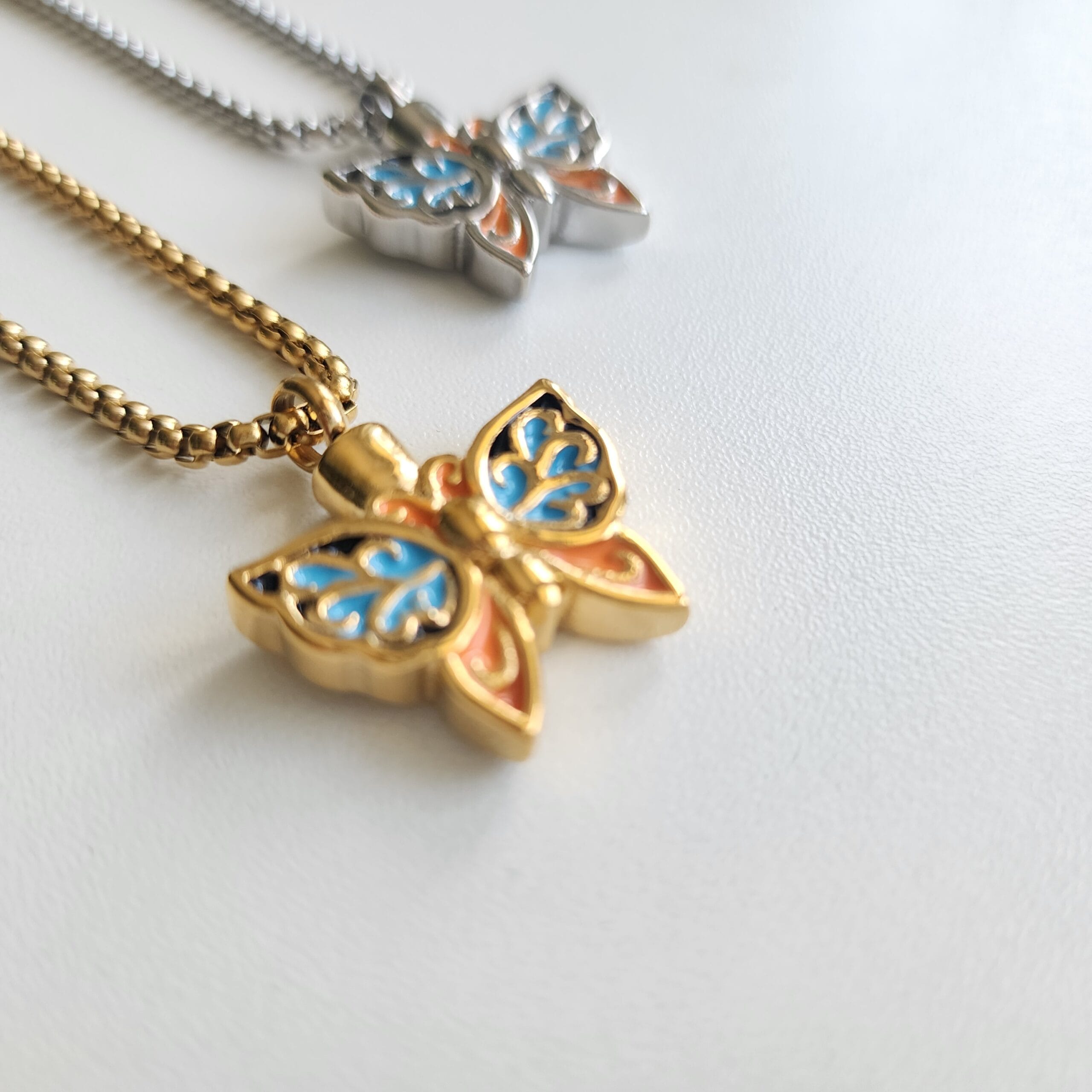 Butterfly Urn Necklace, Engraved Container Women Necklace, Personalized Memorial Necklace 1 Butterfly Urn Necklace, Engraved Container Women Necklace, Personalized Memorial Necklace